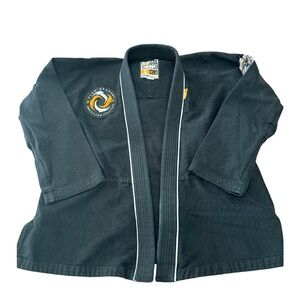 Black Brazilian Jiu-Jitsu Gi Top A2